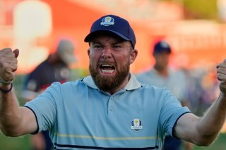 Shane Lowry et les Européens comptent 3 coups d'avance sur la Team USA après la 1re journée de la Ryder Cup KEYSTONE/AP/Robert Bukaty